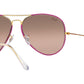 Aviator Full Color Legend RB3025JM 91963E Violet Silver Pink
