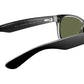 New Wayfarer Color Mix RB2132 black on transparent