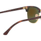 Clubmaster Flash Lenses RB3016 sand havana and gold