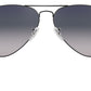 Aviator Gradient RB3025 004/78 Gunmetal Blue