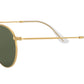 Round Flat Lenses RB3447N polished gold