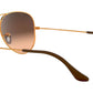 Aviator Gradient RB3025 9001A5 Light Brown