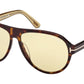 Quincy FT1080 52N Havana Yellow Green